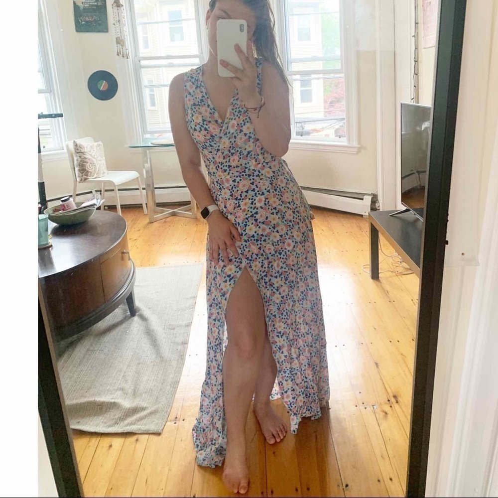 Poupette St. Barth Bonnie Maxi Floral dress